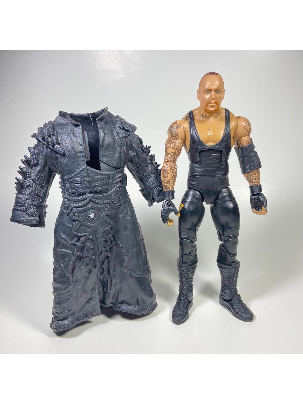 7.5” Mattel WWE Elite Series 27 Undertaker Figure - INCOMPLETE / READ DESC.